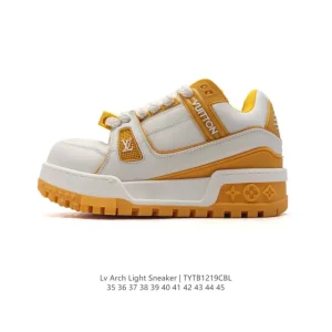 Louis Vuitton Trainer Sneaker Low Top Leather Fashion Shoes