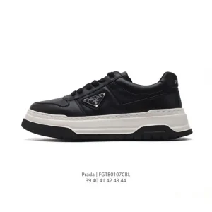 Prada Thick Sole Runner Men's Fashion Sneakers with Height Increase