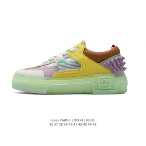 Louis Vuitton Trainer Sneaker Low Platform Shoes for Men and Women