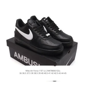 Nike Air Force 1 Low Ambush Collaboration Leather Sneakers