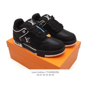 Louis Vuitton Trainer Sneaker Low Thick Sole Platform Shoes for Men