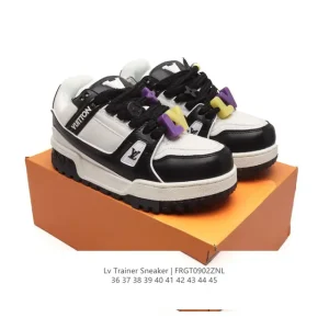 Louis Vuitton Trainer Sneaker Low Thick Sole Comfortable Fashion Shoes