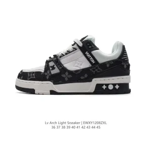 Louis Vuitton Trainer Sneaker Low Top Fashion Luxury Shoes