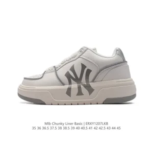 MLB Chunky Liner Basic Street Style Retro Sneakers for Men and Women
