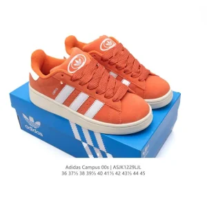 Adidas Campus 00S Retro Bread Shoe in Classic Black and White