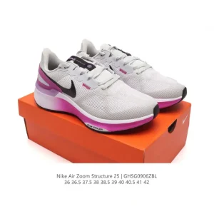 Nike Air Zoom Structure 25 Lightweight Running Shoes for Men and Women