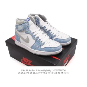 Jordan Air Retro High OG Fd2596 Leather Basketball Shoes for Men and Women