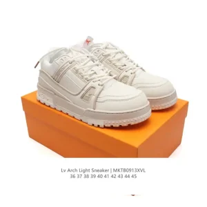 Louis Vuitton Trainer Sneaker Low Thick Sole Comfortable Fashion Shoes