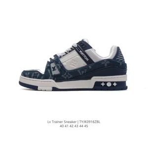 Louis Vuitton Trainer Low Sneaker Thick Sole Comfortable Casual Shoes