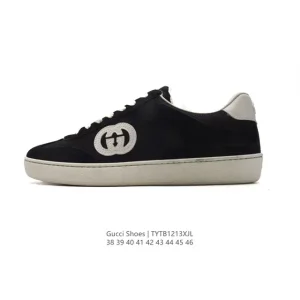 Gucci Rhyton Platform White Leather Men's Sneakers 2024 New Release