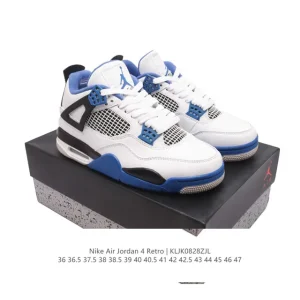 Jordan Air 4 Retro OG Black Cement Men's Basketball Shoes