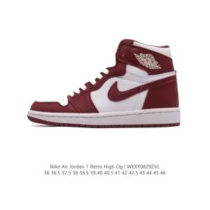 Jordan Air Retro High OG Leather Basketball Shoes for Men and Women