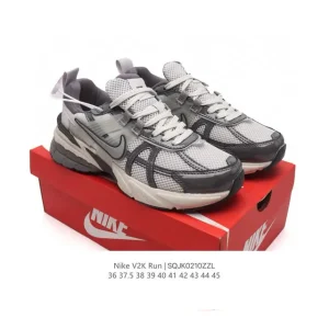 Nike V2K Run Retro Running Shoes - Vintage Style with Cushioned Sole