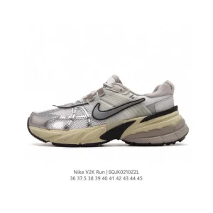 Nike V2K Run Retro Running Shoes - Vintage Style with Cushioning