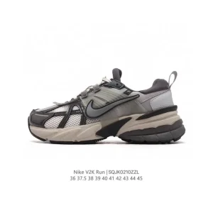 Nike V2K Run Retro Running Shoes - Vintage Style with Cushioning