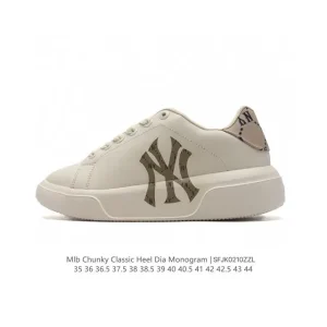 MLB Chunky Classic Big Print Platform Sneakers for Men and Women