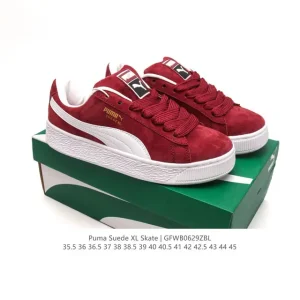 PUMA Suede Skate Low Top Vintage Casual Sneakers for Men and Women