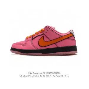 Nike SB Dunk Low Pro Vintage Leather Skateboarding Shoes