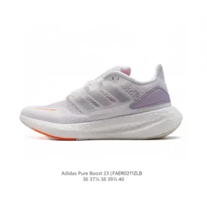 Adidas Pureboost 23W Lightweight Breathable Running Shoes for Men and Women