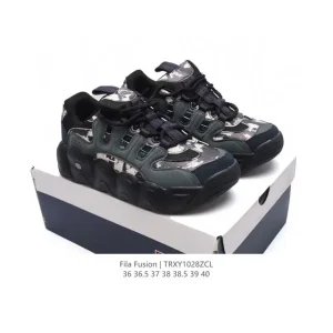 FILA Women's Cat Paw Chunky Sneakers with Retro Design