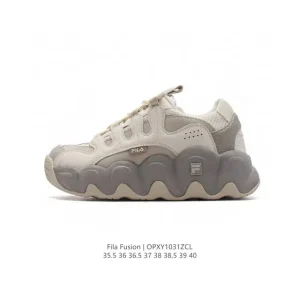 FILA Women's Cat Paw Chunky Sneakers with Retro Design