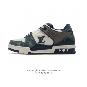 Louis Vuitton Trainer Low Sneaker Fashion Thick Sole Shoes