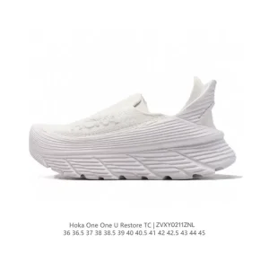HOKA Restore Slip-On Shoe - Comfortable Cushioned Sandal for Men and Women