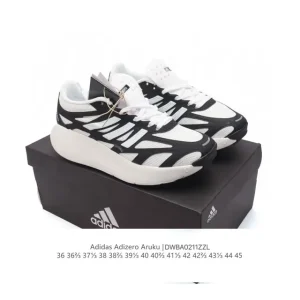Adidas Adizero Aruku Men's Women's Lifestyle Shoes White Thick Sole