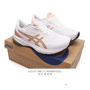 Asics Women GT-12 Running Shoes Breathable Cushioned Sports Sneakers