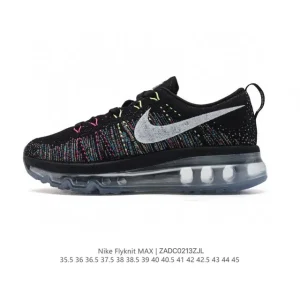 Nike Flyknit Air Max Men's Running Shoes with Max Air Cushion