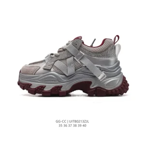 Gg Cc Luxury Chunky Sneakers for Women - Comfortable Platform Shoes