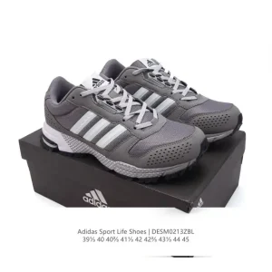 Adidas Sport Life Shoes Men's Running Shoes Breathable Cushioning Sneakers