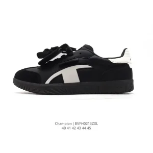 Champion Men's Classic Retro Platform Sneakers White Casual Shoes