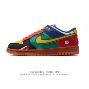 Nike SB Dunk Low Fz5065-111 Skateboarding Shoes with Zoom Air Cushioning