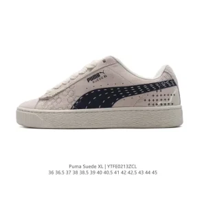 Puma Suede XL Retro Chunky Leather Sneakers for Men and Women
