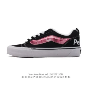 Vans Knu Skool VR3 LX Leather Bulky Retro Skate Shoe