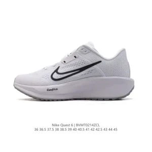 Nike Quest 6 Men's and Women's Lightweight Cushioned Running Shoes