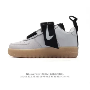 Nike Air Force 1 Utility Bhm Qs Low Top Sneakers Bv7783-001