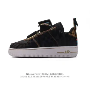 Nike Air Force 1 Utility Bhm Qs Low Top Casual Sneaker