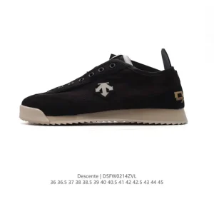 Descente Chron Retro Canvas Sneakers for Men and Women