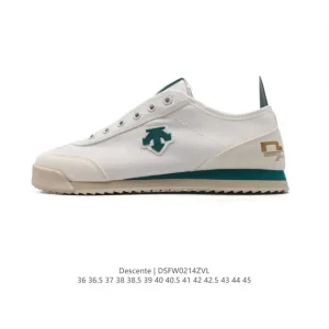 Descente Chron Retro Canvas Casual Sneakers for Men and Women