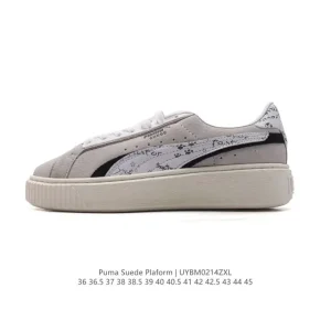Puma Suede Platform Rihanna Chunky Sole Retro Casual Skate Shoes