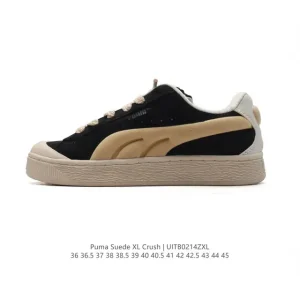 Puma Suede XL Crush Unisex Sneakers Puma Black Shadow Gray