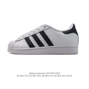 Adidas Superstar 82 Classic Shell Toe Leather Sneakers for Women