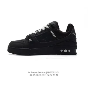 Louis Vuitton Trainer Sneaker Low Top Fashion Luxury Shoes