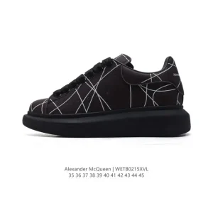 Alexander McQueen Chameleon Sneaker with Iridescent Heel and Chunky Sole