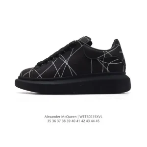Alexander McQueen Chameleon Sneaker Smooth Leather Platform Flash Sole
