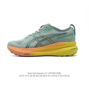 ASICS Gel-Kayano 31 Men Women Running Shoes Breathable Cushioning Stability