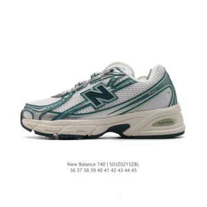 New Balance MR740 Vintage Grey Blue Retro Running Shoes
