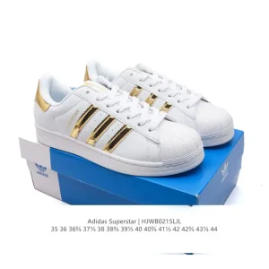 Adidas Superstar 82 Classic Shell Toe Leather Sneakers for Men and Women